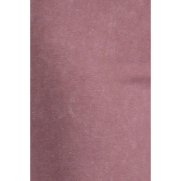 Dusty Rose Boho Mineral Wash Stretch Flared Bell Bottom Casual Pants - Picture 5 of 6